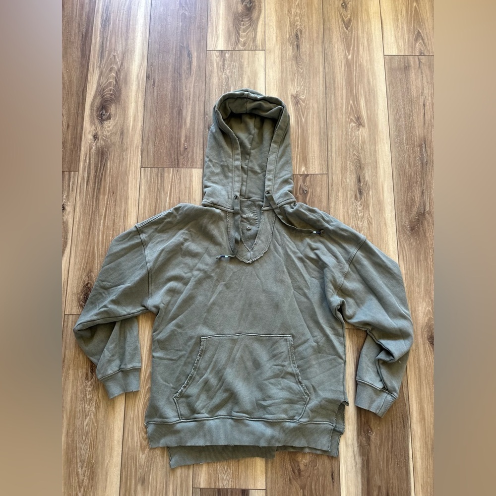 Aerie womens green pullover Hoodie size XS